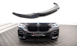 Cup Spoilerlippe Front Ansatz V.1 für BMW X3 G01 M Paket schwarz matt