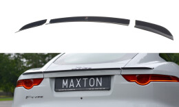 Heck Spoiler Aufsatz Abrisskante passend für JAGUAR F-TYPE schwarz Hochglanz