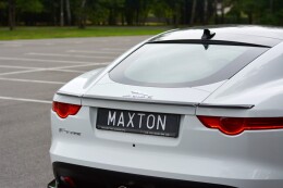Heck Spoiler Aufsatz Abrisskante passend für JAGUAR F-TYPE schwarz Hochglanz