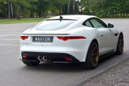 Heck Ansatz Flaps Diffusor passend für JAGUAR F-TYPE...