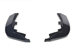Heck Ansatz Flaps Diffusor passend für JAGUAR F-TYPE schwarz Hochglanz