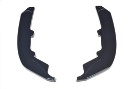 Heck Ansatz Flaps Diffusor passend für JAGUAR F-TYPE schwarz Hochglanz