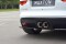 Heck Ansatz Flaps Diffusor passend für JAGUAR F-TYPE schwarz Hochglanz