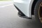 Heck Ansatz Flaps Diffusor passend für JAGUAR F-TYPE schwarz Hochglanz