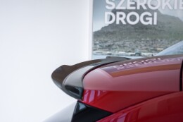 Heck Spoiler Aufsatz Abrisskante passend für Skoda Scala Image Scala schwarz Hochglanz