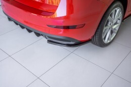 Heck Ansatz Flaps Diffusor passend für Skoda Scala...