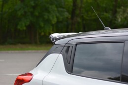 Heck Spoiler Aufsatz Abrisskante passend für SUZUKI SWIFT 6 SPORT schwarz Hochglanz