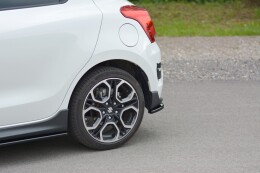 Street+ Heck Ansatz Flaps passend für SUZUKI SWIFT 6 SPORT schwarz Hochglanz