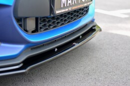 Cup Spoilerlippe Front Ansatz V.1 passend für SUZUKI SWIFT 6 SPORT schwarz Hochglanz
