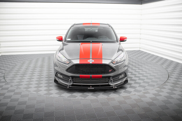 Street+ & Street Pro Spoilerlippe Front Ansatz V.2 passend für Ford Focus ST Mk3 FL