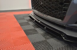 Cup Spoilerlippe Front Ansatz für Audi S5 / A5 S-Line F5 Coupe / Sportback