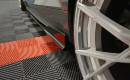 Seitenschweller Ansatz Cup Leisten passend für Audi S5 / A5 S-Line F5 Coupe