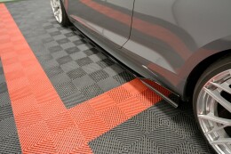 Seitenschweller Ansatz Cup Leisten passend für Audi S5 / A5 S-Line F5 Coupe