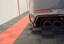 Heck Ansatz Flaps Diffusor passend für Audi S5 F5 Coupe