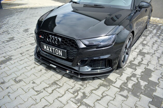 Street Pro Spoilerlippe Front Ansatz V.1 passend für Audi RS3 Sportback 8V FL