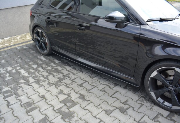 Sport Seitenschweller Ansatz Cup Leisten V.1 passend für Audi RS3 8V FL Sportback