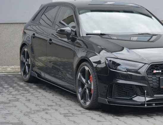 Sport Seitenschweller Ansatz Cup Leisten V.2 passend für Audi RS3 8V FL Sportback