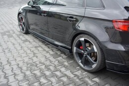 Sport Seitenschweller Ansatz Cup Leisten V.2 für Audi RS3 Sportback 8V Facelift
