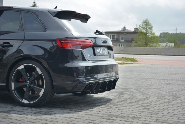 Street Pro Heckschürze Heckansatz V.1 passend für Audi RS3 8V FL Sportback