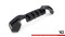 Heck Ansatz Diffusor passend für Bmw 1 F20/ F21 Facelift M-Power schwarz Hochglanz