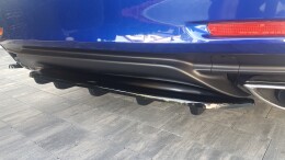 Street+ Mittlerer Diffusor Heck Ansatz RACE passend für Lexus Rc Carbon Look