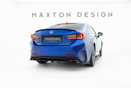 Heck Ansatz Flaps Diffusor passend für Lexus Rc Mk1...