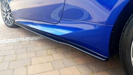 Seitenschweller Ansatz Cup Leisten für Lexus Rc Carbon Look