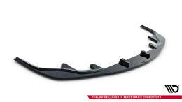 Street+ Spoilerlippe Front Ansatz V.1 passend für Lexus RC Mk1 schwarz Hochglanz