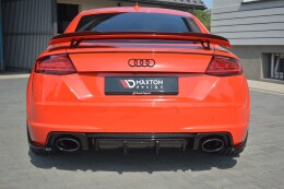 Heck Ansatz Diffusor passend für Audi TT RS 8S...