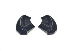 Heck Ansatz Flaps Diffusor passend für Audi TT RS 8S schwarz Hochglanz