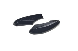 Heck Ansatz Flaps Diffusor passend für Audi TT RS 8S schwarz Hochglanz
