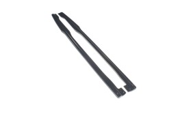 Street+ Seitenschweller Leisten passend für Audi TT RS 8S schwarz Hochglanz