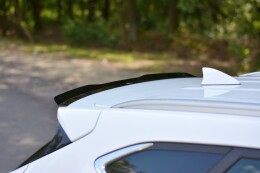 Heck Spoiler Aufsatz Abrisskante für Hyundai Tucson Mk3 Facelift schwarz Hochglanz