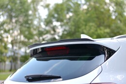 Heck Spoiler Aufsatz Abrisskante passend für Hyundai Tucson Mk3 FL schwarz Hochglanz