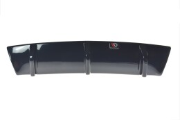 Heck Ansatz Diffusor passend für Hyundai Tucson Mk3 Facelift schwarz Hochglanz