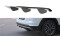 Heck Ansatz Diffusor passend für Hyundai Tucson Mk3 Facelift schwarz Hochglanz