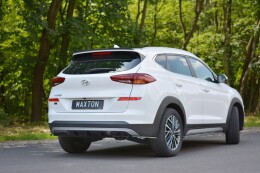 Heck Ansatz Flaps Diffusor für Hyundai Tucson Mk3 FL...