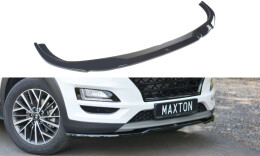 Cup Spoilerlippe Front Ansatz V.2 passend für Hyundai Tucson Mk3 Facelift schwarz Hochglanz