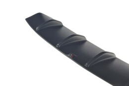 Heck Ansatz Diffusor passend für JAGUAR XF- R schwarz Hochglanz