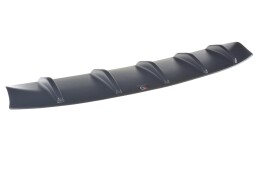 Heck Ansatz Diffusor passend für JAGUAR XF- R schwarz Hochglanz