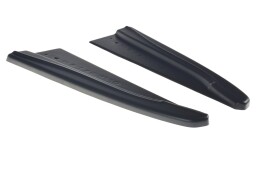 Heck Ansatz Flaps Diffusor passend für JAGUAR XF- R schwarz matt
