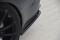 Heck Ansatz Flaps Diffusor passend für JAGUAR XF- R schwarz matt