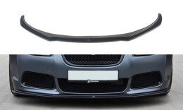 Cup Spoilerlippe Front Ansatz V.1 passend für JAGUAR XF- R schwarz Hochglanz