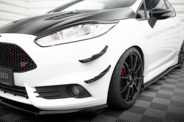 Stoßstangen Flaps Wings vorne Canards passend für Ford Fiesta 7 ST Facelift