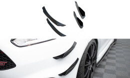 Stoßstangen Flaps Wings vorne Canards passend für Ford Fiesta 7 ST Facelift