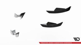 Stoßstangen Flaps Wings vorne Canards passend für Ford Fiesta 7 ST Facelift