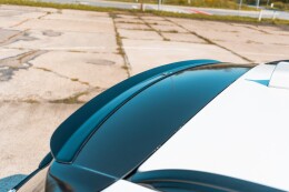 Heck Spoiler Aufsatz Abrisskante passend für BMW X3 F25 M-Paket Facelift schwarz Hochglanz