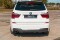 Heck Ansatz Flaps Diffusor passend für BMW X3 F25 M-Paket Facelift schwarz Hochglanz