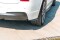 Heck Ansatz Flaps Diffusor passend für BMW X3 F25 M-Paket Facelift schwarz Hochglanz