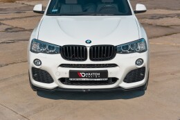 Cup Spoilerlippe Front Ansatz für BMW X3 M-Paket F25...